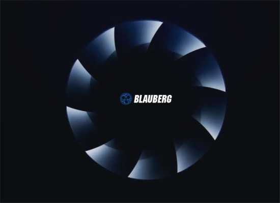 Blauberg 220mm 230V DC/Ec Backward Curved Centrifugal Fan