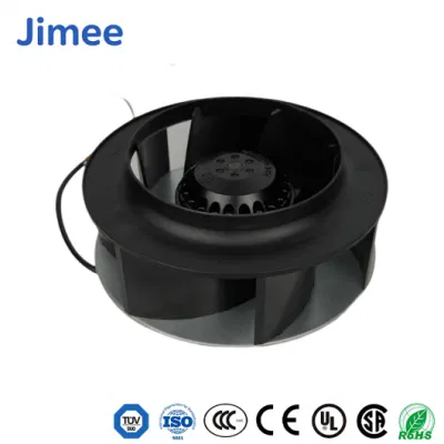 Jimee Motor China Back Pack Blower Manufacturers Jm200d2b1 60 (dBA) Noise Level DC Centrifugal Fans Axial Fan Cooling Tower Single Inlet Fan for Cooling System