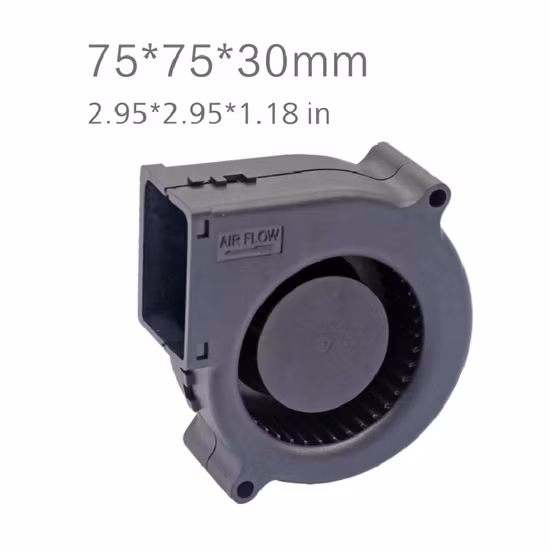 Highway 133mm*46mm 24V DC Brushless Forward Curved Centrifugal Blower Fan for Cooler Condenser